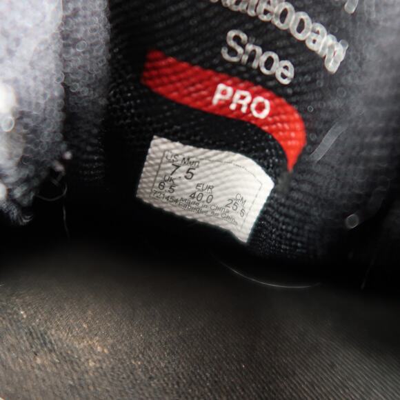 Vans Shoes Mens 7.5 Kyle Walker Pro 2 Skateboarding Sneaker Black Leather Strap - Picture 12 of 12